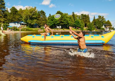 jeu d'eau plage