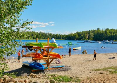 kayak plage jeux