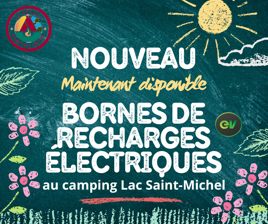 Nouveau – Bornes électriques disponibles