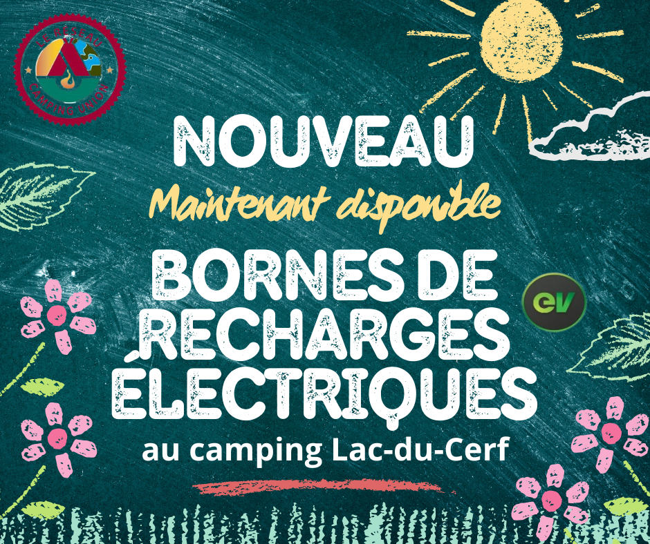 Nouveau – Bornes électriques disponibles