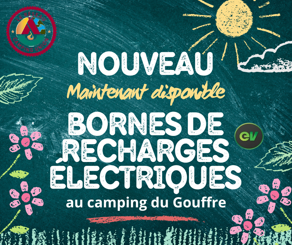 Nouveau – Bornes électriques disponibles