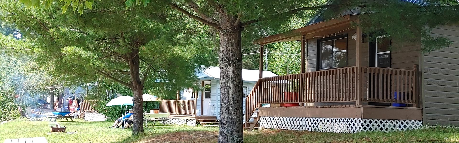 camping-Union-Baskatong-Rainville-hebergement-chalet Hébergement de qualité au Camping Union Baskatong / Pourvoirie Chez Rainville