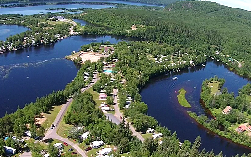 Nous disons au revoir au Camping La Tuque